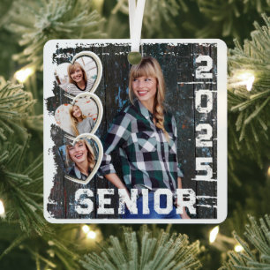 Hochschuldiplom 2025 ornament aus metall