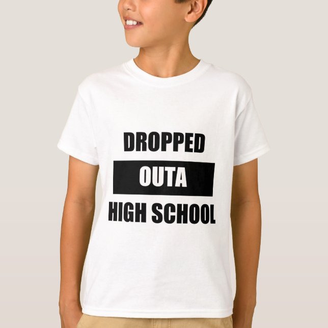 HOCHSCHULE IN OUTA T-Shirt (Vorderseite)