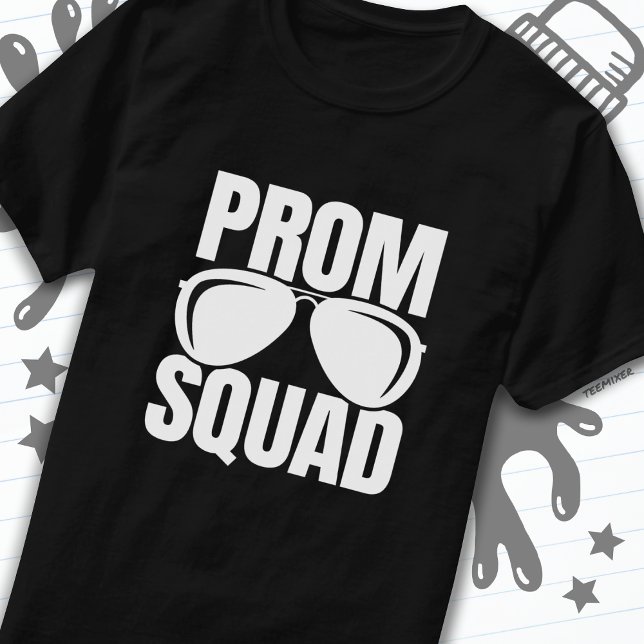 Hochschule Prom Planung Junior Senior Prom Squad T-Shirt (Von Creator hochgeladen)