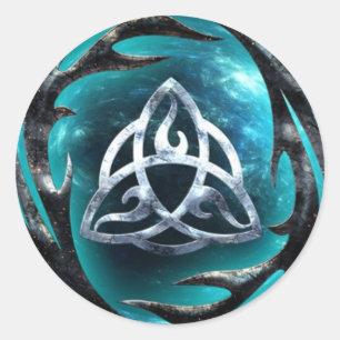 Hochschulgesellen-Symbolaufkleber Runder Aufkleber