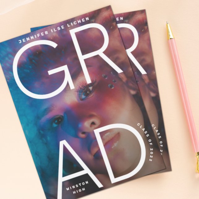 HOCHSCHULGRAD | Weißer feiner Foto Ankündigung (Von Creator hochgeladen)