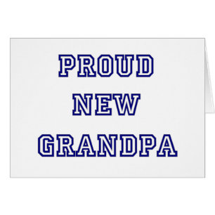 Hochschultext-stolzer neuer Großvater