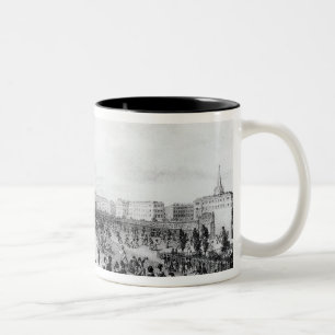 HochschulUni-Schule, London, 1835 Zweifarbige Tasse