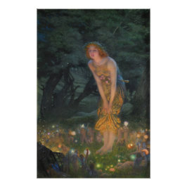 Hochsommer Eve CC0353 Edward Robert Hughes Poster