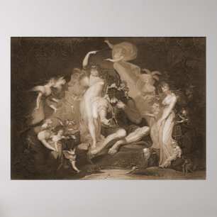 Hochsommer-Nachttraum 1796 Poster