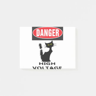 HOCHSPANNUNGCAT POST-IT KLEBEZETTEL