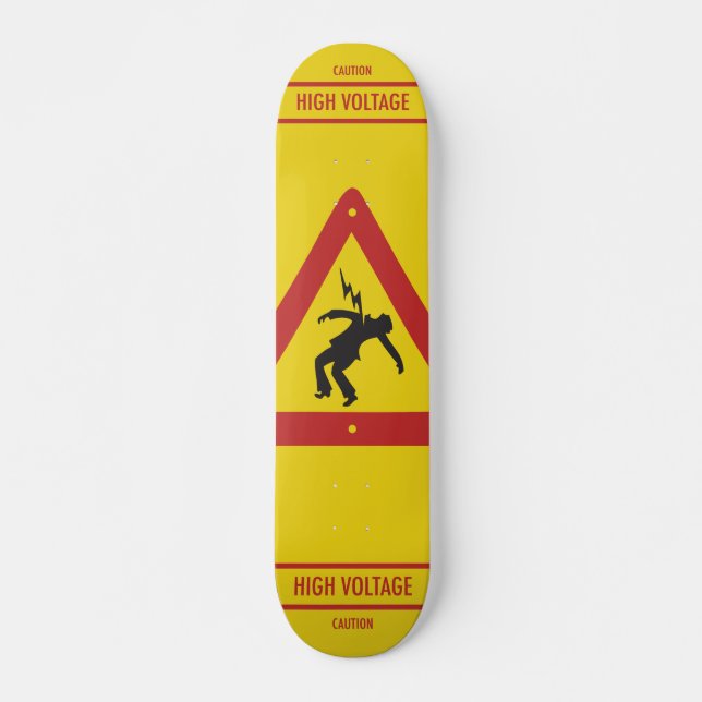 HochspannungsSkateboard Skateboard (Vorne)
