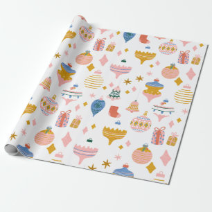 Höchst-Weihnachtsweiß Geschenkpapier