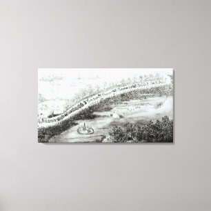 Höchste grauenhafte Majestät und Verlassend Escort Leinwanddruck