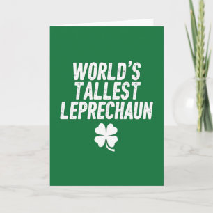 Höchste Leprechaun St. Patricks Karte