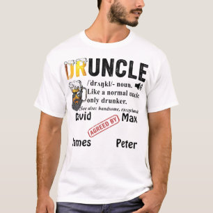 Höchste Onkeldefinition bis hin zu funktionalem Gu T-Shirt