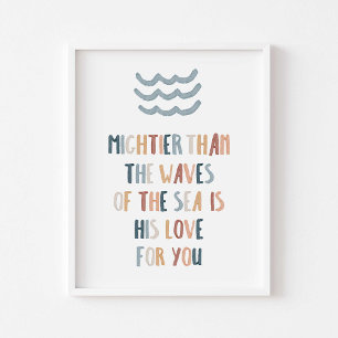 Höchste Wellen als Poster