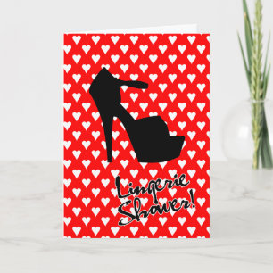 HÖCHSTER STAR - PUMP IT UP LINGERIE SHOWER EINLADUNG