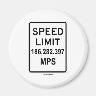 Höchstgeschwindigkeit 186 282 397 MPS (Lichtgeschw Magnet