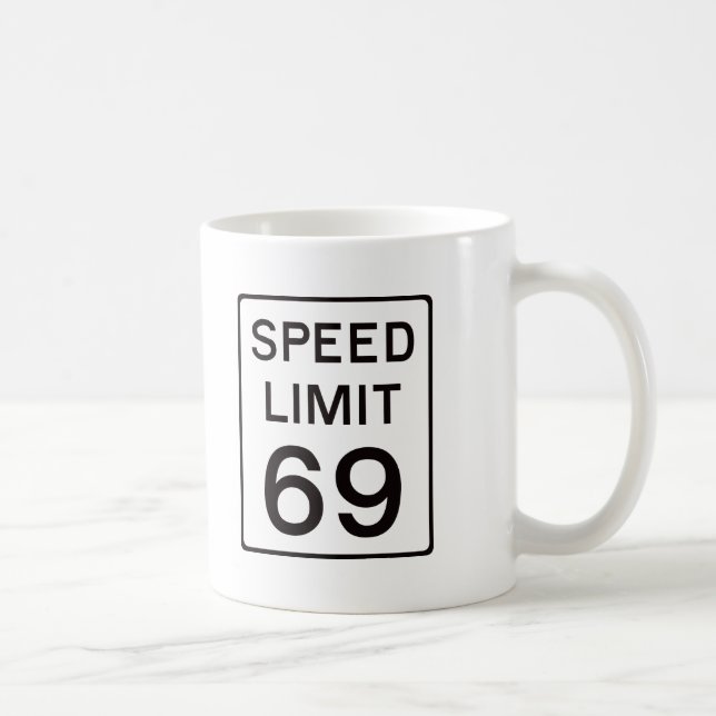 Höchstgeschwindigkeit 69 tasse (Rechts)