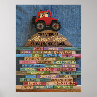 Hochstraßenposter Poster