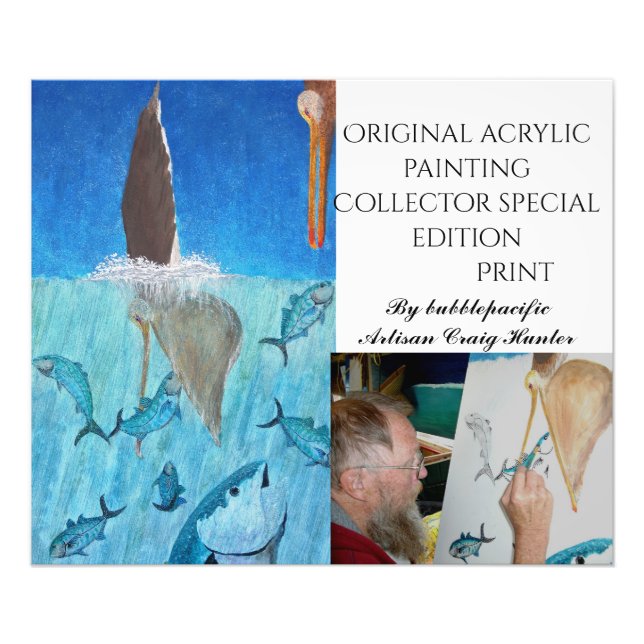 Hochtauchgang Fotodruck (Vorne)