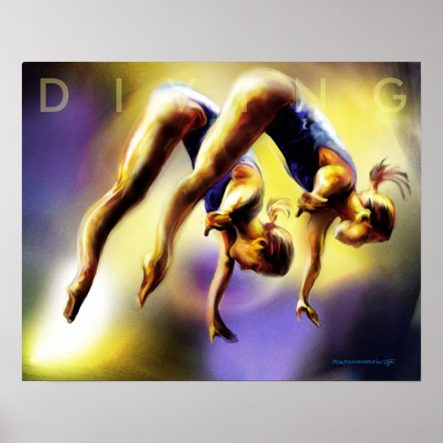 Hochtauchposter Poster (Vorne)