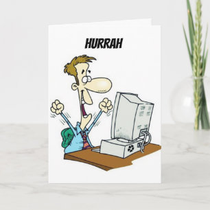 ****HOCHTECH**** 40. GEBURTSTAG WÜNSCHE KARTE