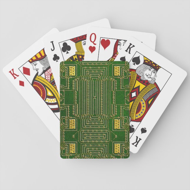 Hochtechnologie Spielkarten (Rückseite)