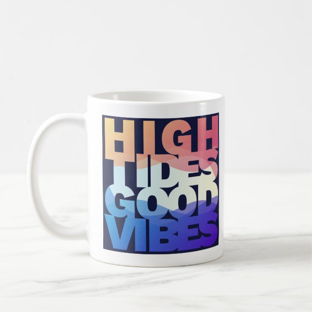 Hochtide Gute Vibes Kaffeetasse (Links)