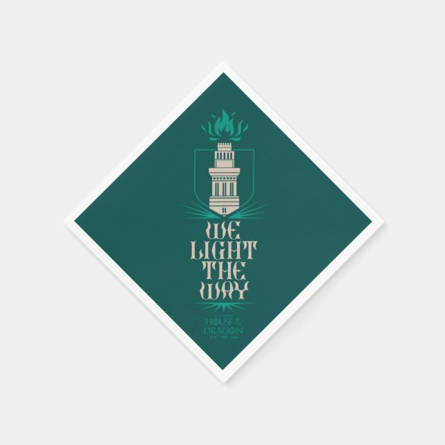 Hochturm | Wir machen den Weg frei Serviette (Ecke)