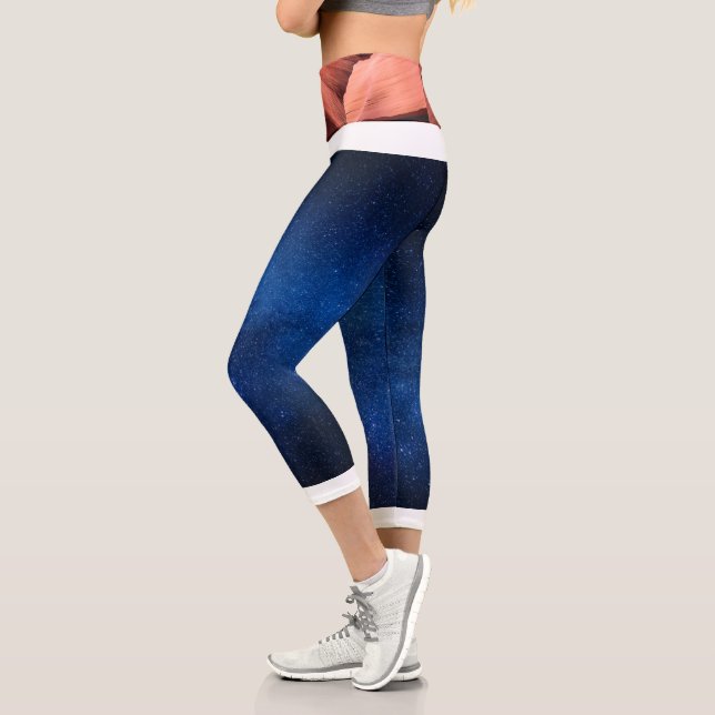 Hochwaisted-Capris Capri Leggings (Links)