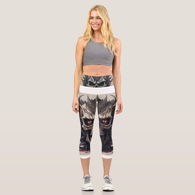 Hochwaisted-Capris Capri Leggings (Vorderseite)