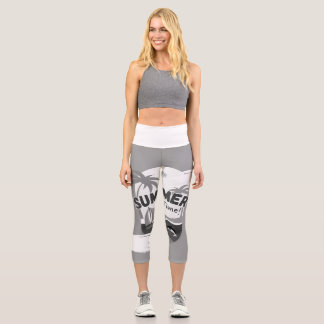 Hochwaisted-Capris Capri Leggings