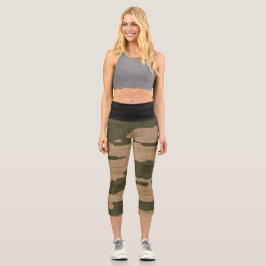 Hochwaisted-Capris Capri Leggings