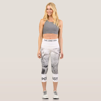 Hochwaisted-Capris Capri Leggings