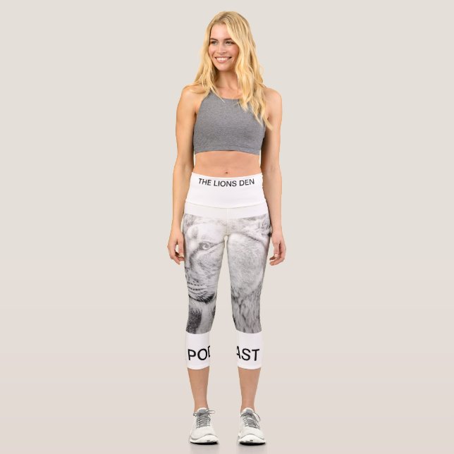 Hochwaisted-Capris Capri Leggings (Vorderseite)