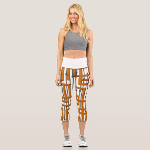 Hochwaisted-Capris Capri Leggings
