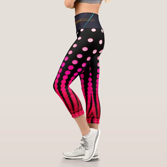 Hochwaisted-Capris Capri Leggings (Links)