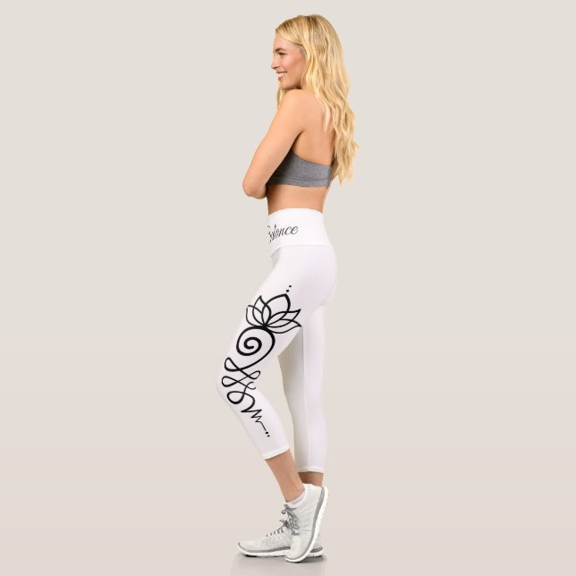 Hochwaisted-Capris Capri Leggings (Links)