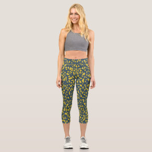 Hochwaisted-Capris Capri Leggings