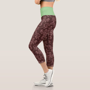 Hochwaisted-Capris Capri Leggings