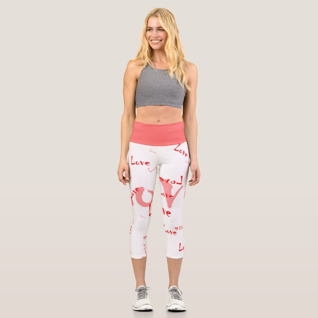 Hochwaisted-Capris Capri Leggings (Vorderseite)