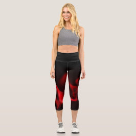 Hochwaisted-Capris Capri Leggings
