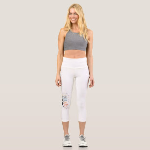 Hochwaisted-Capris Capri Leggings
