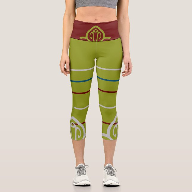 Hochwaisted-Capris Capri Leggings (Vorderseite)