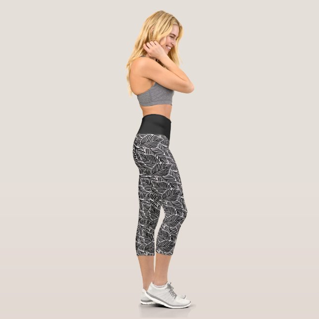Hochwaisted-Capris Capri Leggings (Rechts)