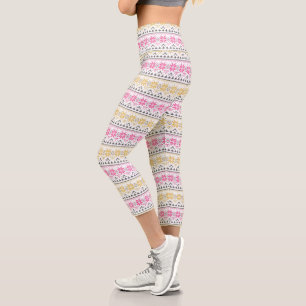 Hochwaisted-Capris Capri Leggings