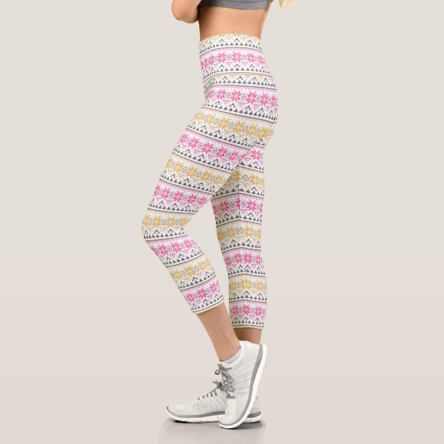 Hochwaisted-Capris Capri Leggings (Links)