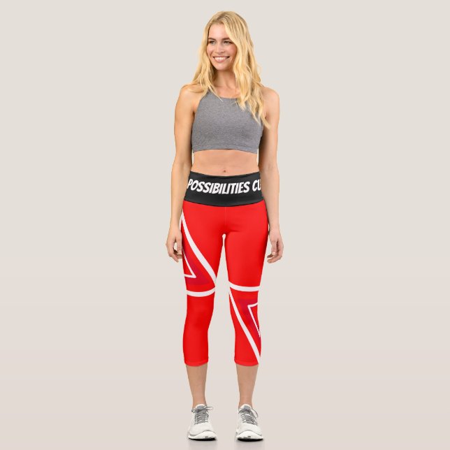 Hochwaisted-Capris Capri Leggings (Vorderseite)