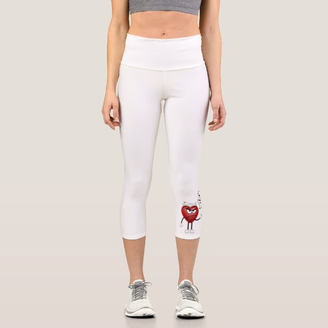 Hochwaisted-Capris Capri Leggings (Vorderseite)