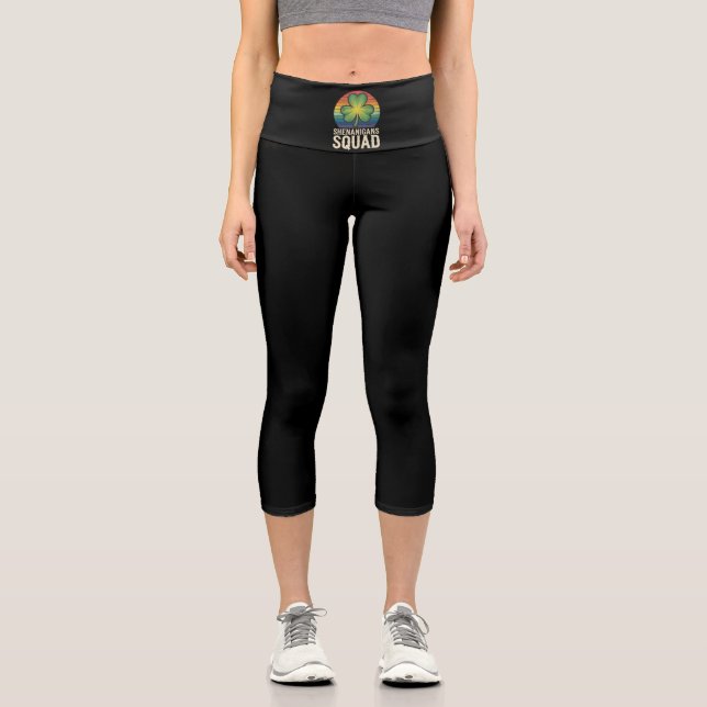 Hochwaisted-Capris Capri Leggings (Vorderseite)