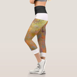 Hochwaisted-Capris Capri Leggings