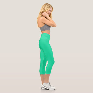 Hochwaisted-Capris Capri Leggings