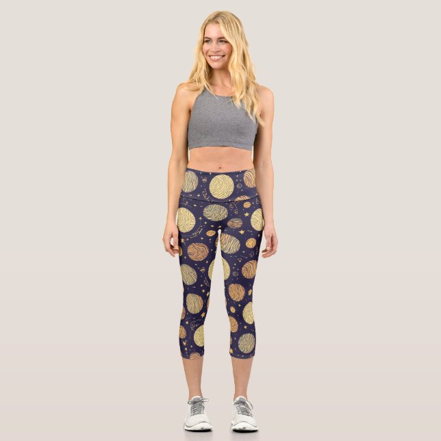 Hochwaisted-Capris Capri Leggings (Vorderseite)